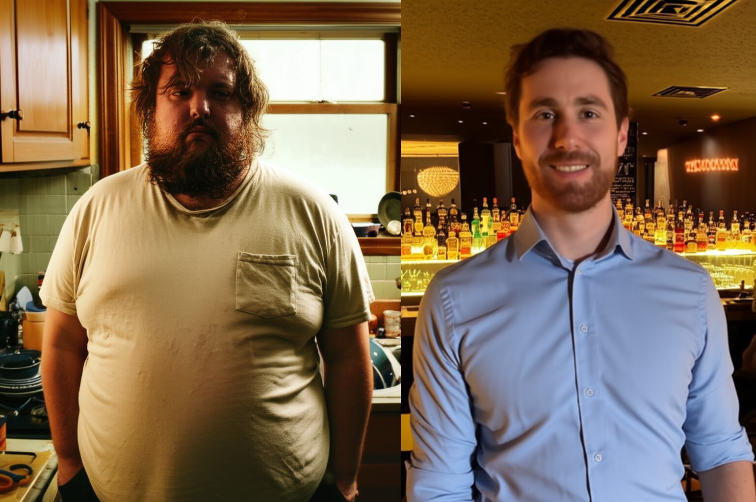 Mark's transformation - Before and After